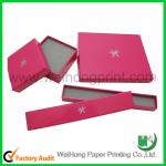 wholesale recyclable high-end jewelry packaging printed custom logo NWH20131026001