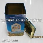 Wholesale Square Shape Tin Can - For Tea HX-TC002