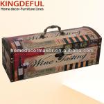 Wine Design Antique Wooden Wine Box SJ08651