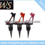 zinc allloy shoes wine bottle cork WS-S92
