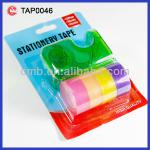 ADHESIVE STATIONERY COLOR TAPE