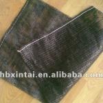 Black PP tubular mesh bag