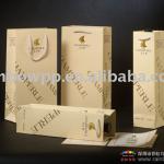 kraft paper bag, gift paper bag, food shopping bag