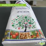 Bopp laminated woven fruit bags 20kg / Bopp block bottom bag