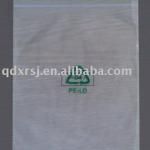 LDPE plastic bag with recycle printing