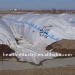 black white/black silo bag for storage grain,corn (45m length x 210mic )