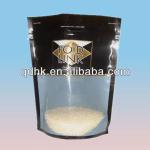 rice packing smooth surface bag with clear window