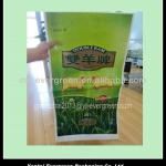 with gusset for Austrica polypropylene bopp film 25kg rice bag