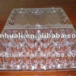 24 holes plastic disposable pvc quail egg trays
