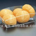 new design fashionable acrylic bread tray