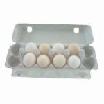 12 pcs Paper pulp egg tray recycled paper pulp tray