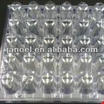 30pcs quail egg packing clear pastic tray quail products