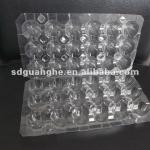 18 holes disposable plastic quail egg tray