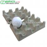 2014 molded Paper Pulp Egg tray small size up and bottom lids