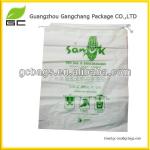 printed plastic drawstring bags for corn