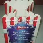 Popcorn paper bag with food grade