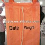 Anti-UV treated pure material PP container bag