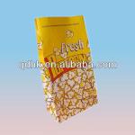 Kraft paper fresh popcorn bag