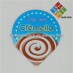 high quality ice cream aluminium foil heat seal lid