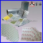 aluminum blister foil heat sealing with PVC/PVDC/alu alu foil