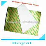 Hot sales fast food wrap paper