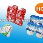 Packaging for yogurt, Aluminum foil seal liner