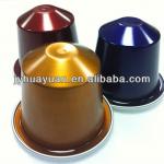 Aluminum foils sealing lids for coffee capsules cups