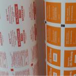 Disinfected Al foil paper roll for alcohol cleaning pads