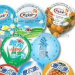 Plastic Yogurt Cups aluminum foil lids