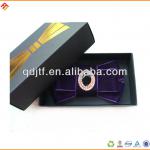 designs bowtie packaging foil stamping box
