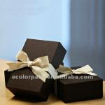 luxury black paper custom box packaging gift box