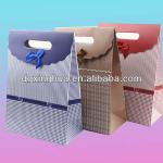 Die cut handle paper bags