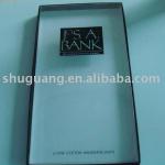 Transparent PVC Lid Paper Box for Tie Packaging