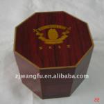 octagon shape pvc wood packing box