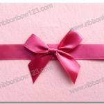 satin solid ribbon for gift box packaging