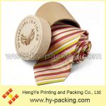 Circular craft board paper tie box tube tie box