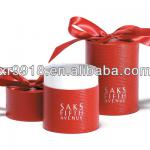 printed round gift box