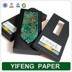 Cardboard holder Tie Packaging Box with window