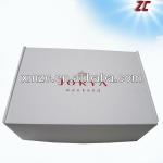 Strong One Piece Foldable Corrugated Cardboard Shoe Box for shoes packaging