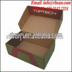 custom corrugated shoe box