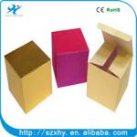 fashion and beautiful gift paper packaging box hot sale