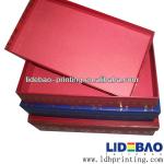 paper gift packaging box with lid and base