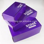 2 layers corrugated paper shoe box