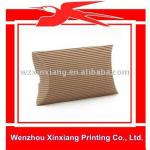 Customized Kraft Corrugated Paper Pillow Box