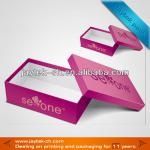 2013 new design luxury shoes paper box for ladies