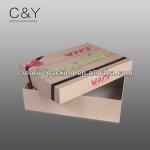 Big paper packaging box for scarves shoes and t-shirt