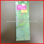 Wholesale transparent plastic brioche sole pack box
