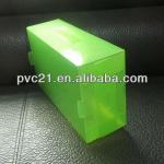 Beauty and colored plastic box packing