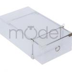 White Plastic PP Shoe Boxes With High Quality