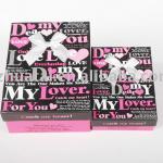 fashion and different sizes shoe paper box